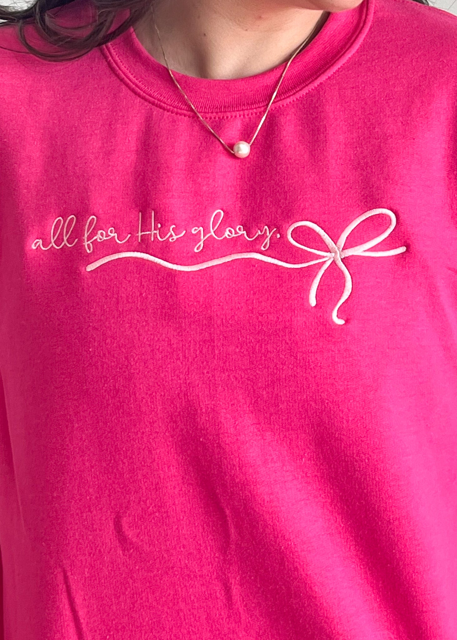 For His Glory Sweatshirt
