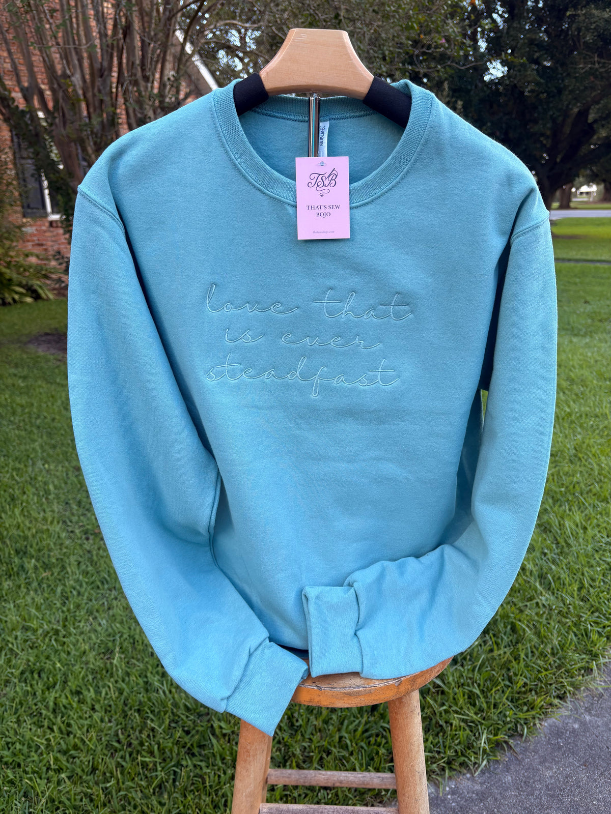 Delta Zeta Creed Embroidered Sweatshirt