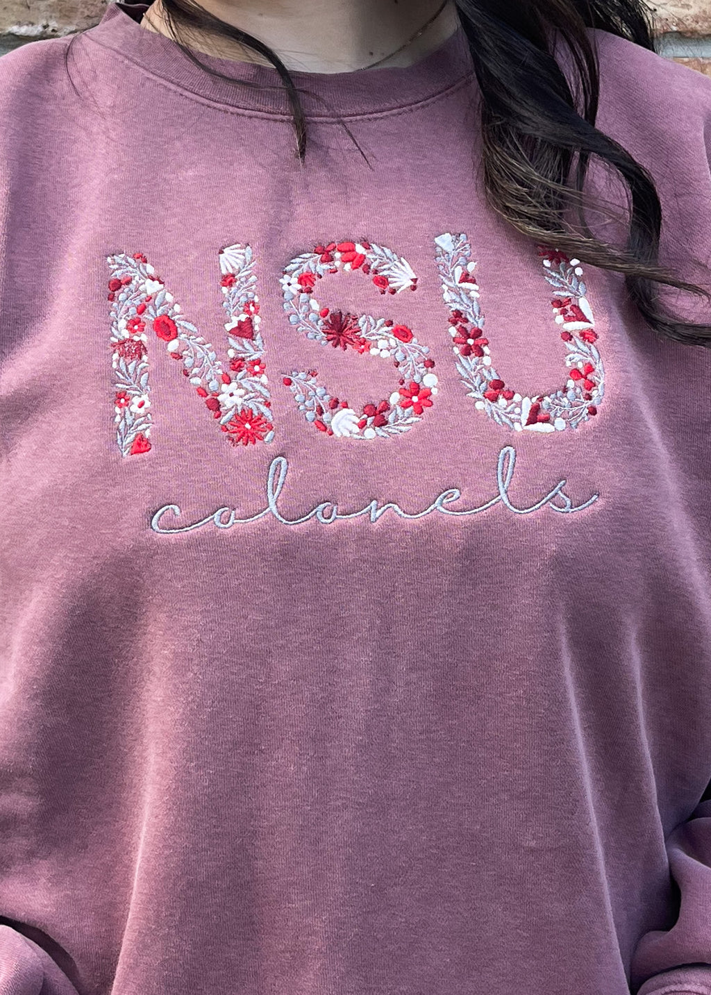 NSU Floral Sweatshirt