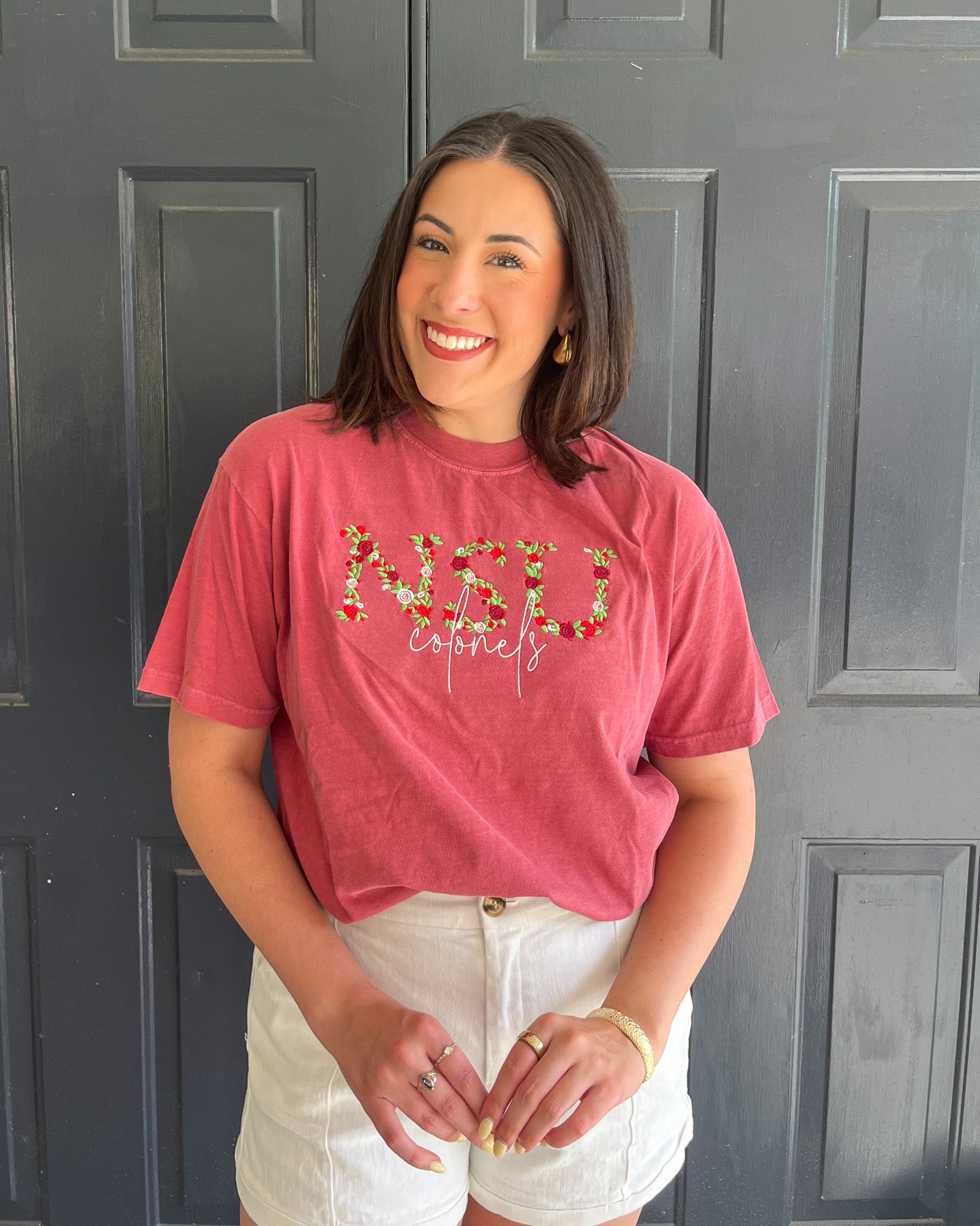 NSU Floral Tee