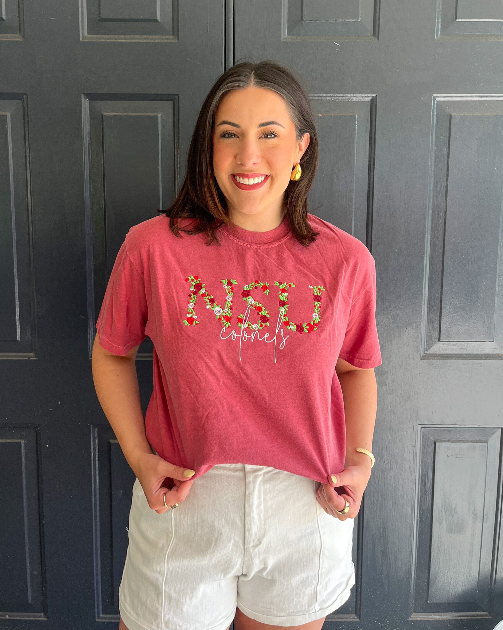 NSU Floral Tee