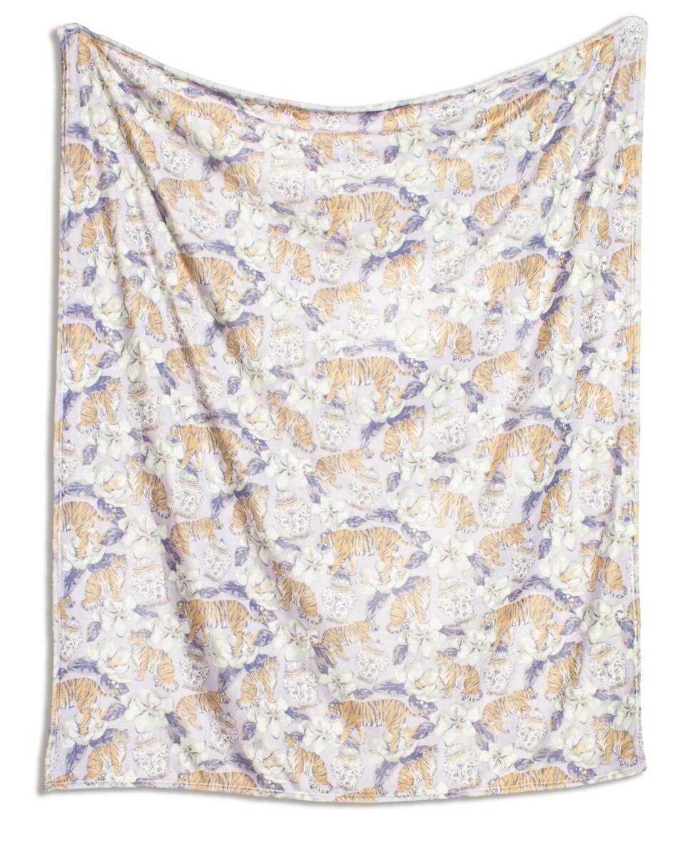 Tiger Chinoiserie Throw Blanket – The Royal Standard